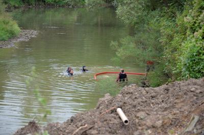 Vorbereitungen in Jagsthausen und Widdern - Grosseinsatz in mehreren Landkreisen aufgrund von verseuchter Jagst